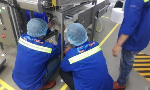 Nguyên nhân hỏng hóc và cách bào vệ con lăn băng tải
