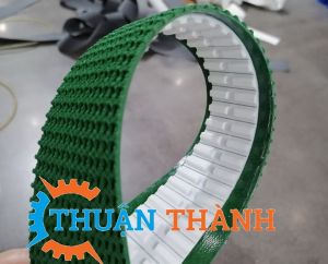 BĂNG TẢI PVC NHÁM GÂN ĐÔI