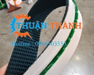 Băng tải PVC nhám gân đơn