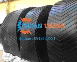 Băng tải cao su gân V