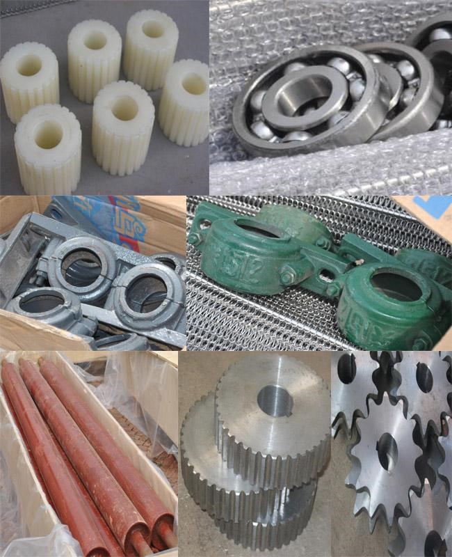 Dây chuyền băng tải lăn thép không rỉ cho bánh quy Bánh quy 03